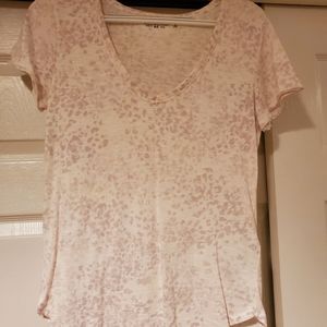 Abercrombie T Shirt-Pink Leopard